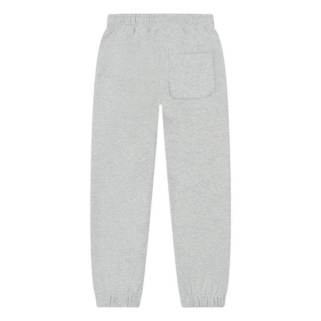 Jogger de algodón orgánico - Relax | Gris Jaspeado