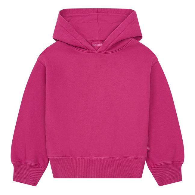 Organic Cotton Hoodie | Magenta