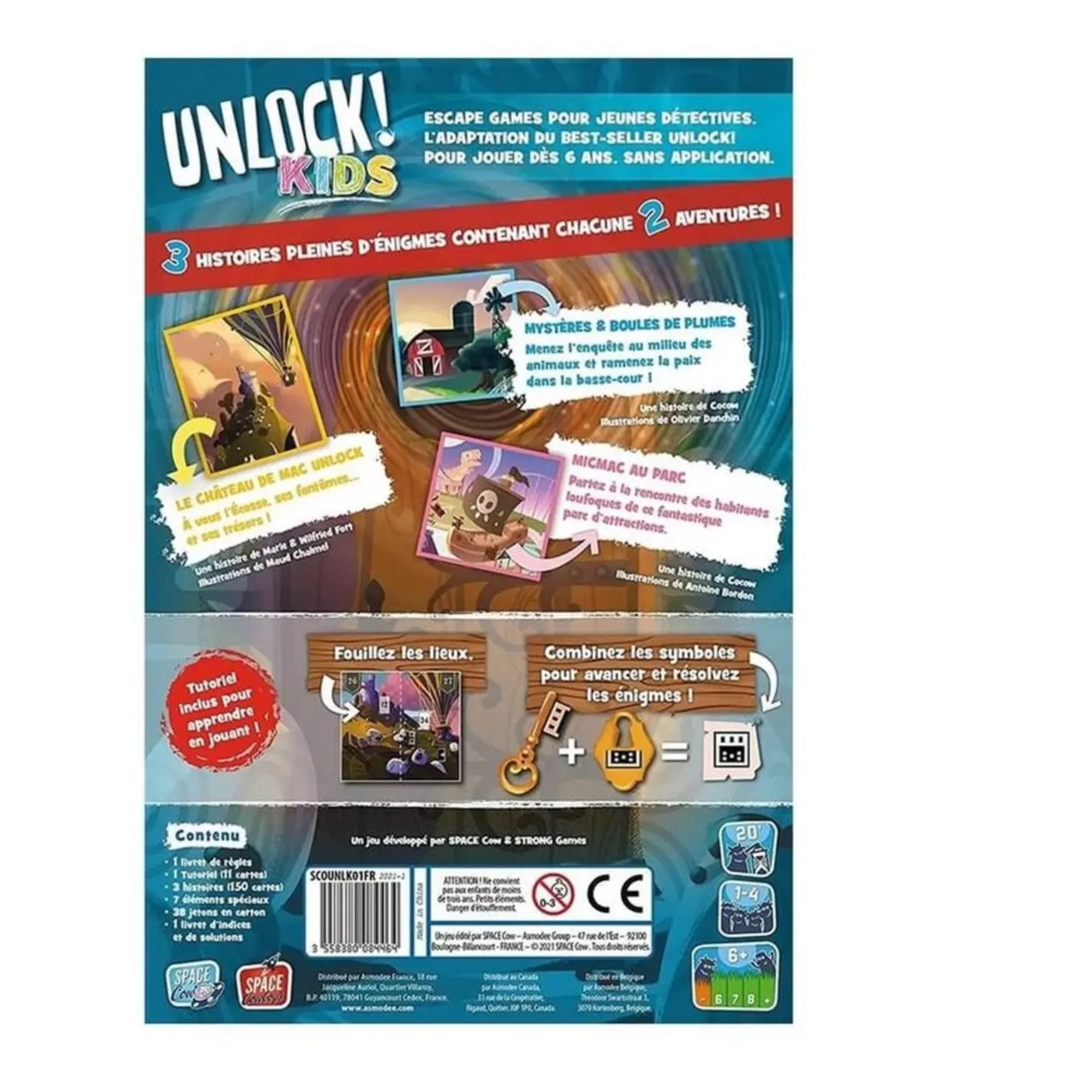 ESCAPE GAME ] Unlock! Kids - Histoires de détectives