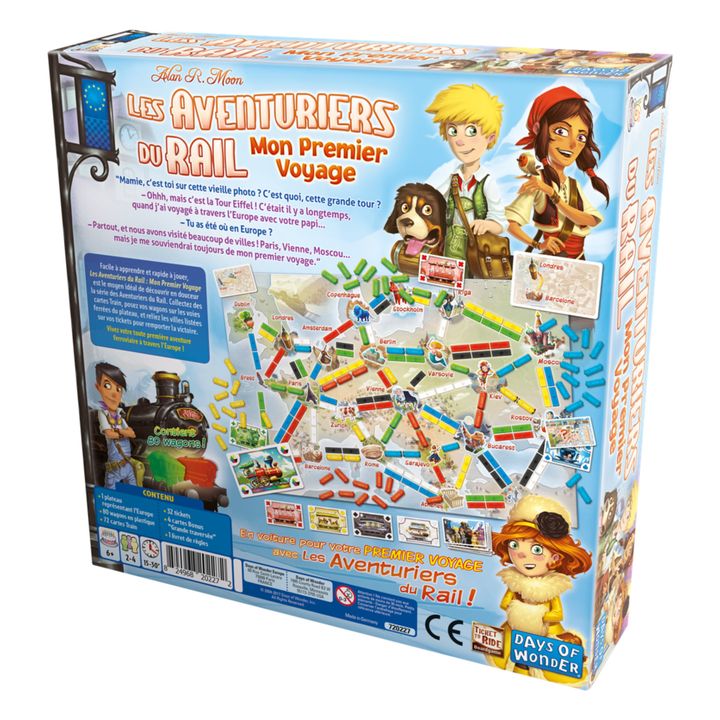 Les aventuriers du rail Europe : Premier voyage- Image produit n°2