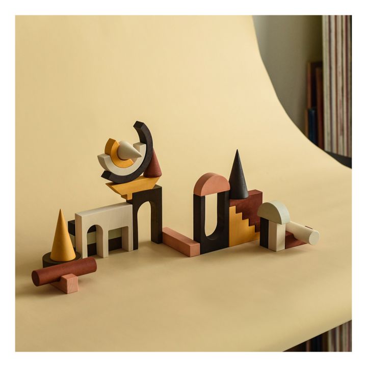 Wooden Building Block Set- Imagen del producto n°1