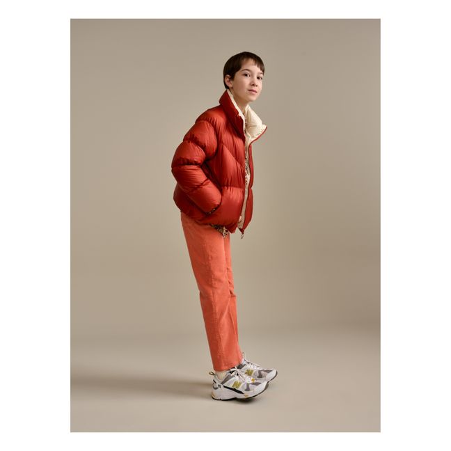 Hoover Puffer Jacket | Rosso