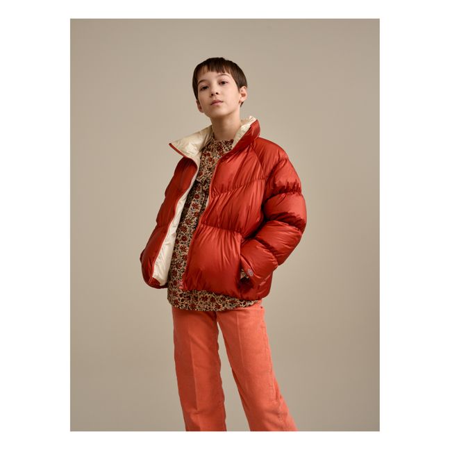 Hoover Puffer Jacket Rosso