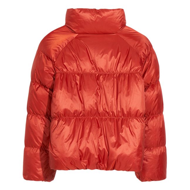 Hoover Puffer Jacket Rosso