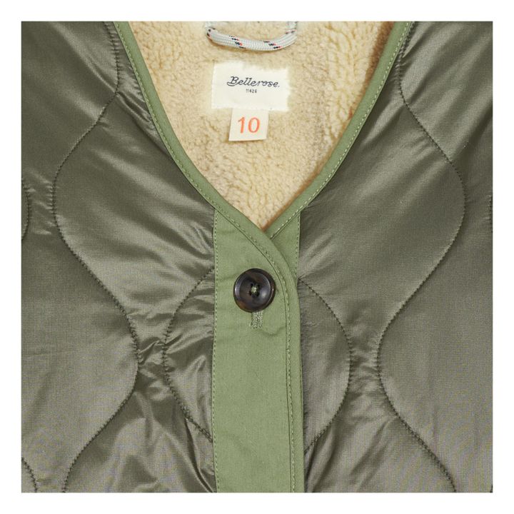 Havana Sherpa-Lined Jacket Verde Kaki- Imagen del producto n°5