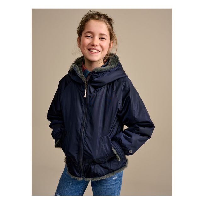 Habitat Reversible Jacket | Navy blue