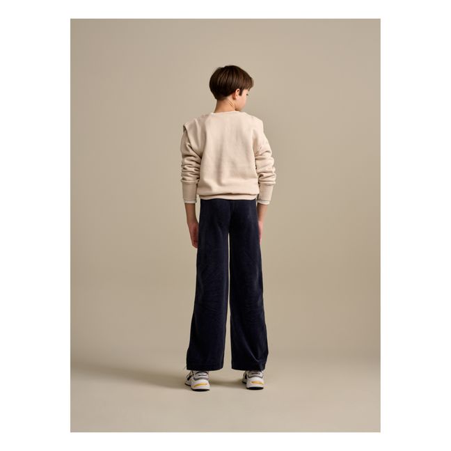 Pantalon Velours Fiona | Bleu marine
