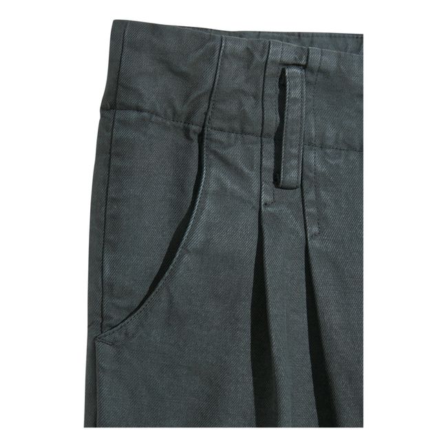 Vicky Trousers Verde Oscuro