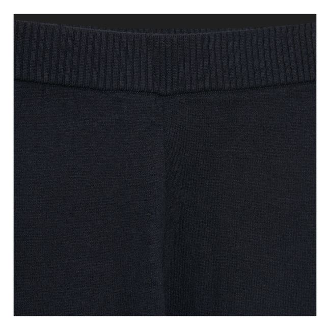 Goupan Woollen Trousers | Navy blue