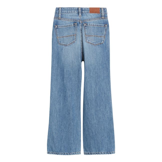 Popies Wide-Legged Jeans | Blue