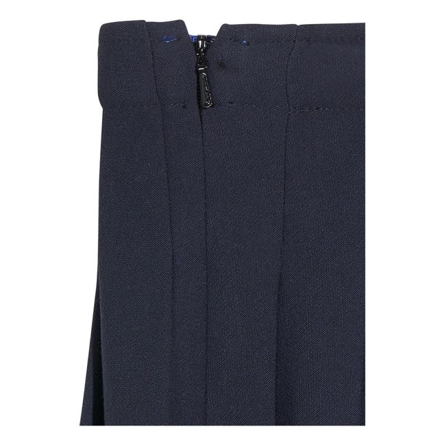 Asra Skirt | Blu marino