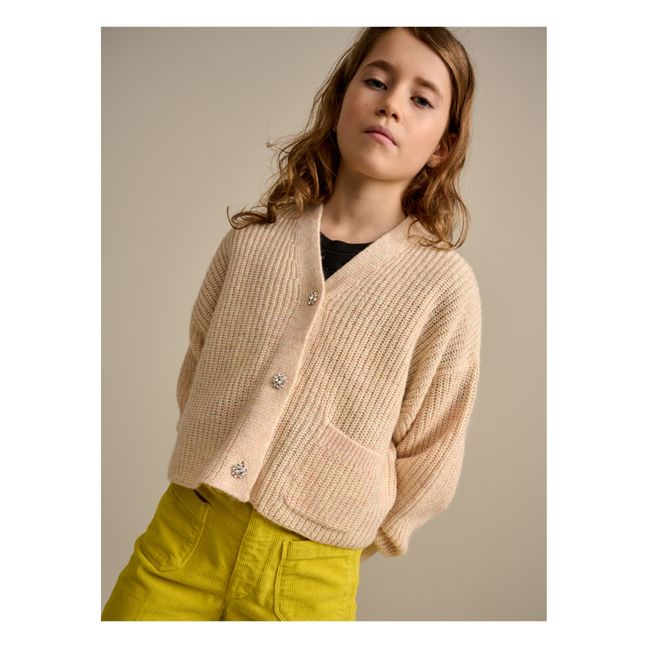 Gilet in mohair Gelmoh | Rosa chiaro