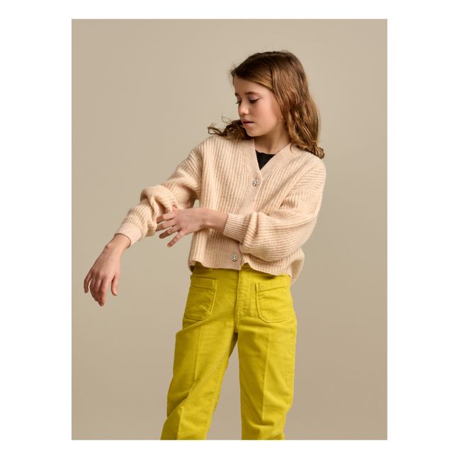 Gilet in mohair Gelmoh | Rosa chiaro