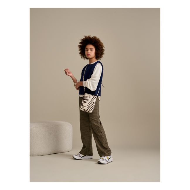 Pull Sans Manches Rofo Alpaga | Bleu marine