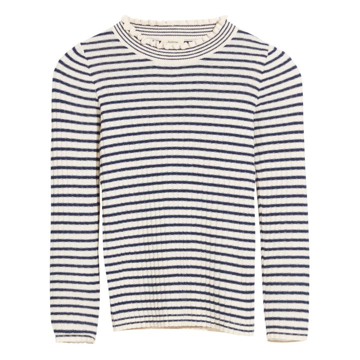 Goura Ribbed Jumper | Blue- Product image n°0