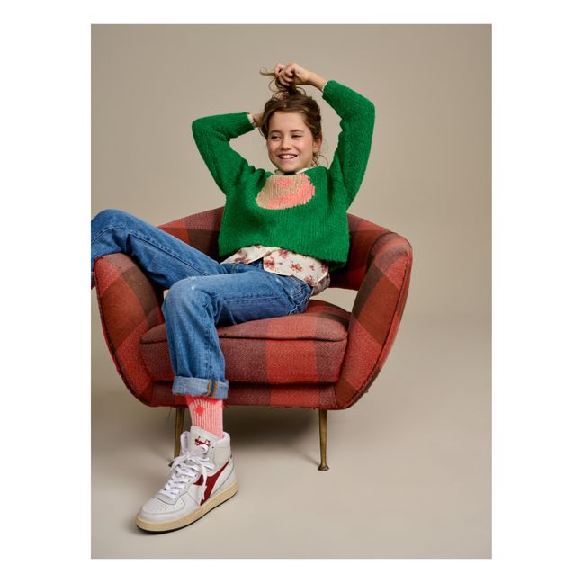 Roffe Alpaca Jumper | Grün