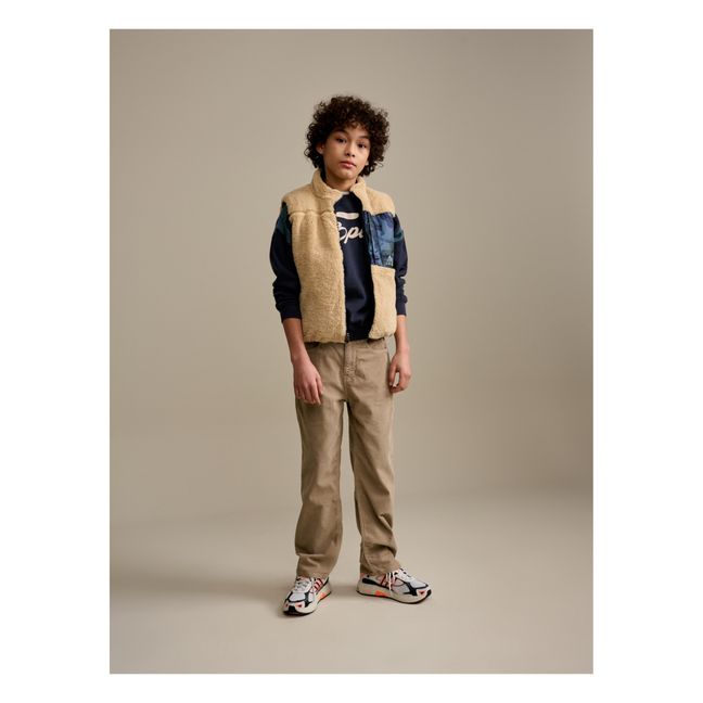 Hans Reversible Jacket | Blu marino