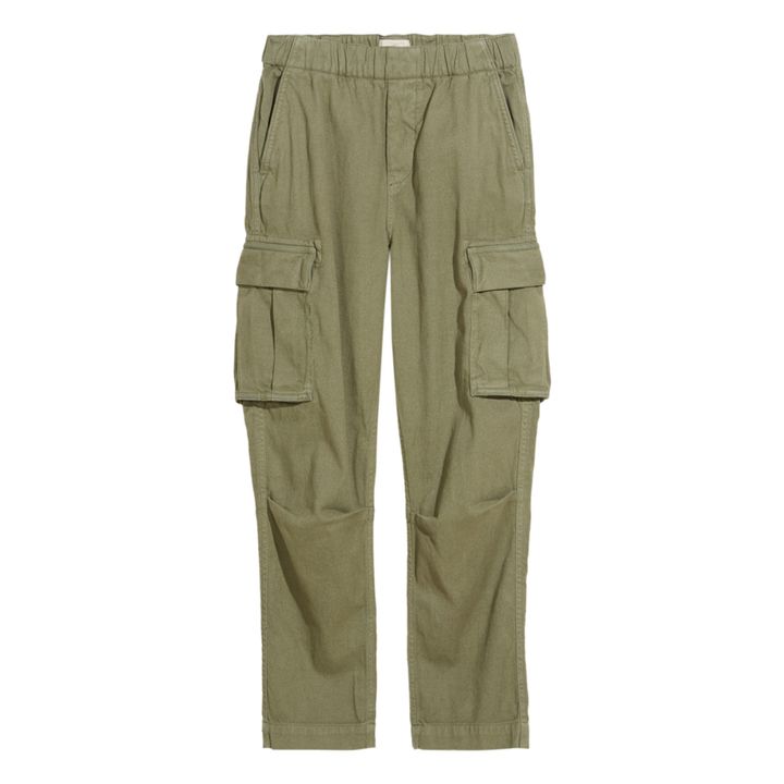 Pazy Cargo Trousers | Verde militare- Immagine del prodotto n°0