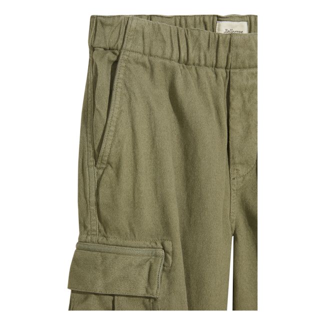 Pazy Cargo Trousers | Verde Kaki