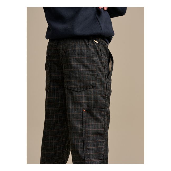 Painters Straight-Leg Trousers | Black