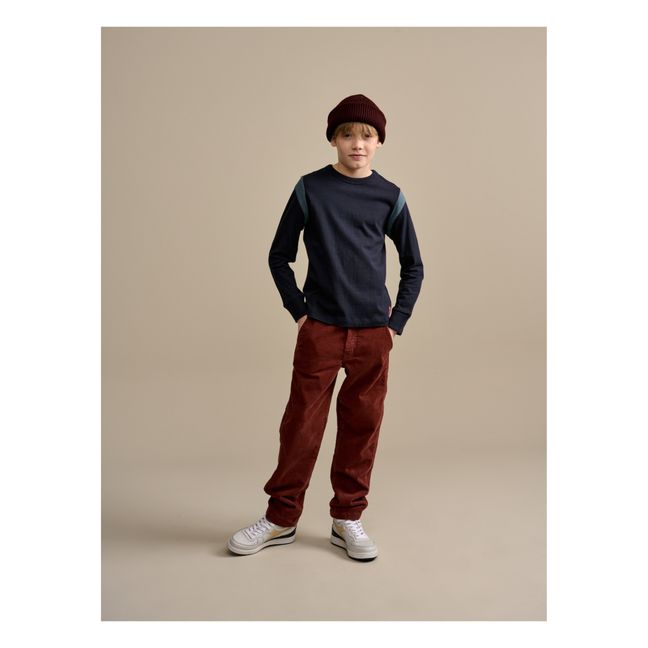Painters Straight-Leg Trousers | ziegelrot