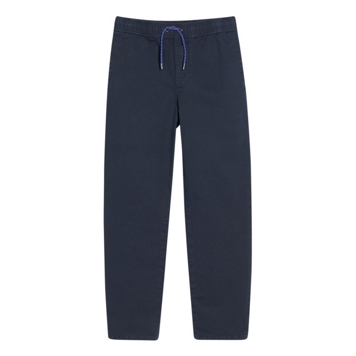 Pharel Straight-Leg Trousers | Navy blue- Product image n°0