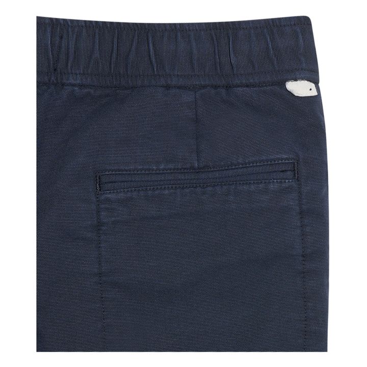 Pharel Straight-Leg Trousers | Navy blue- Product image n°7