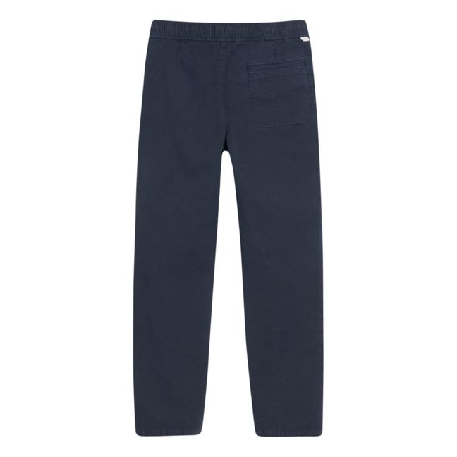 Pharel Straight-Leg Trousers | Azul Marino