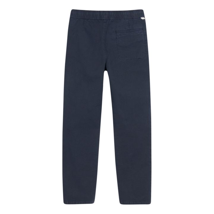 Pharel Straight-Leg Trousers | Navy blue- Product image n°8