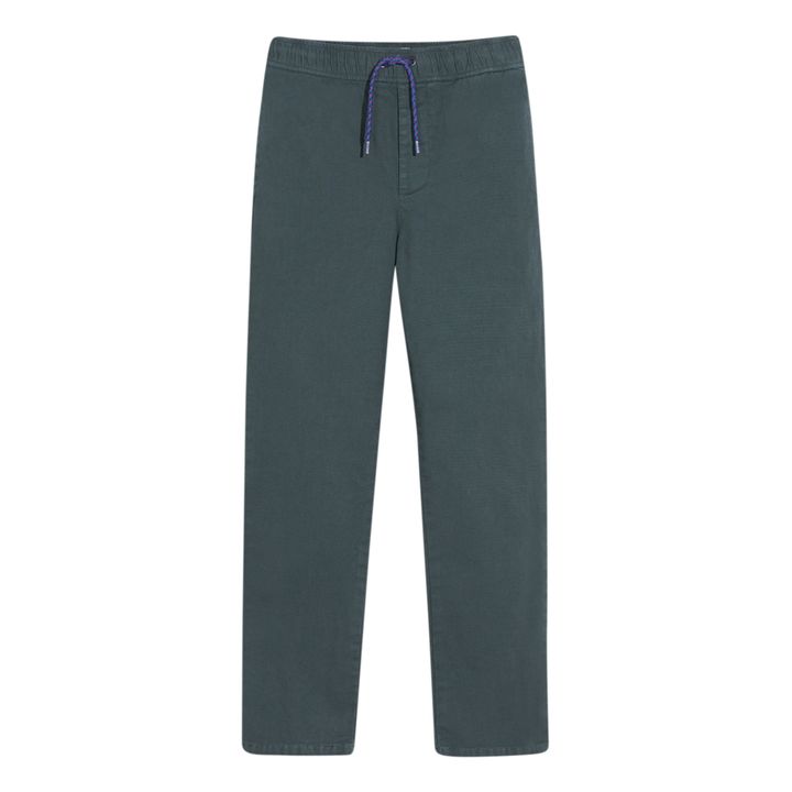 Pharel Straight-Leg Trousers Dark green- Product image n°0