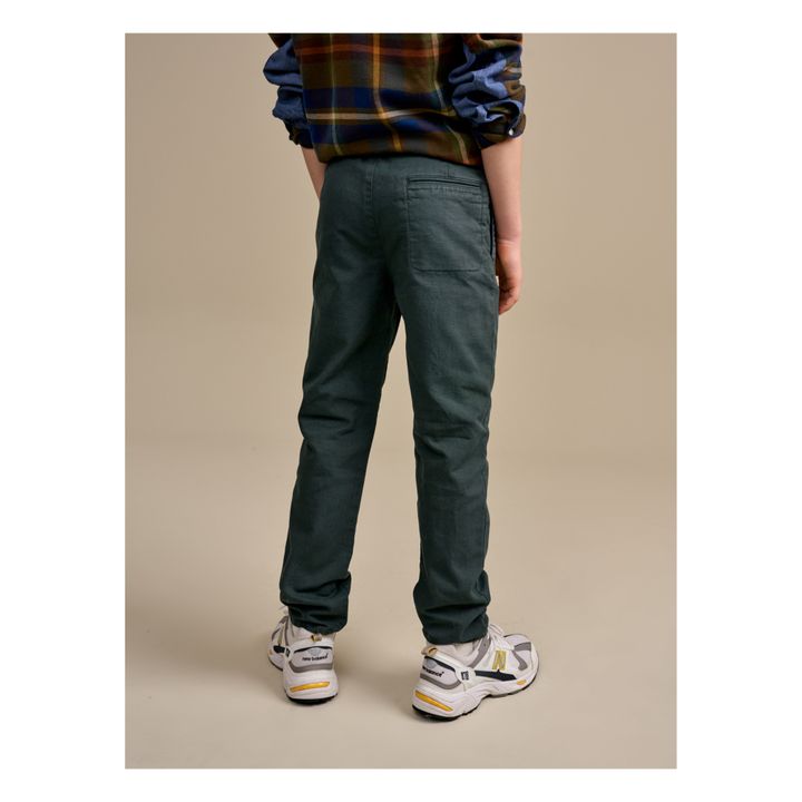 Pharel Straight-Leg Trousers Dark green- Product image n°3