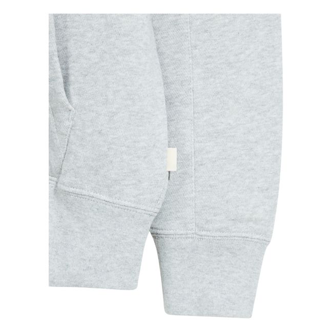 Fazol Zip-Up Sweatshirt Grau