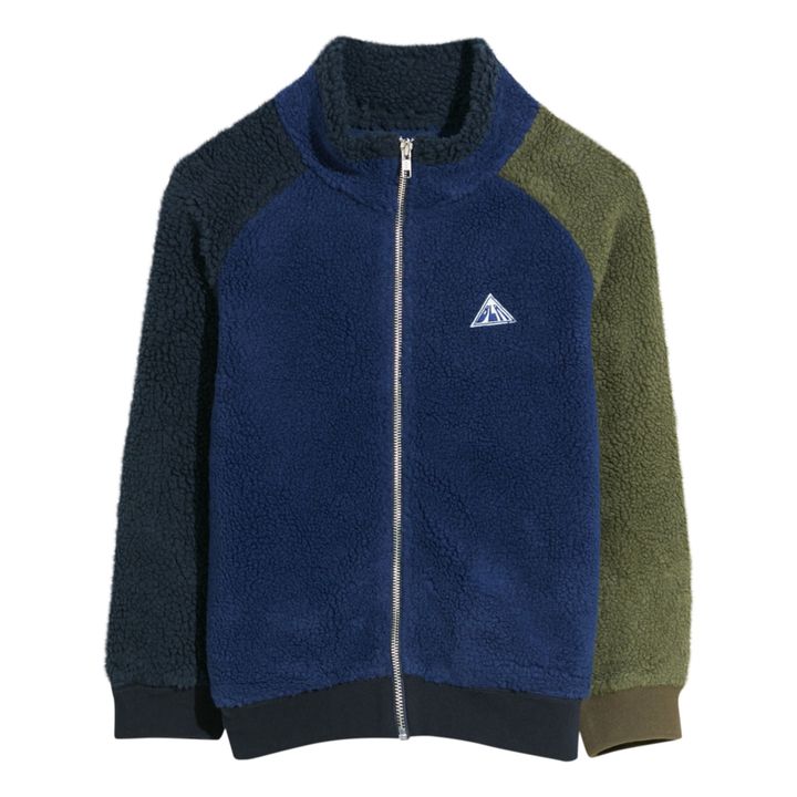 Almo Zip-Up Polar Fleece Sweatshirt | Azul Marino- Imagen del producto n°0