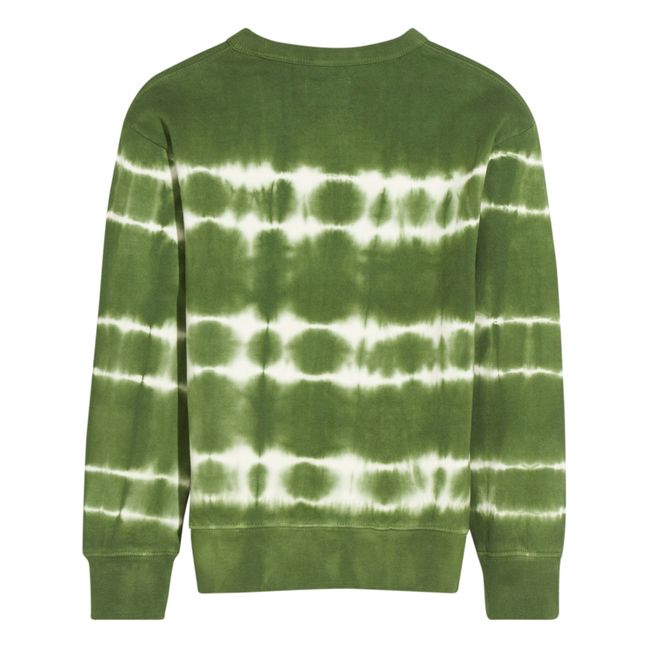 Binch Organic Cotton Tie-Dye Sweatshirt | Green