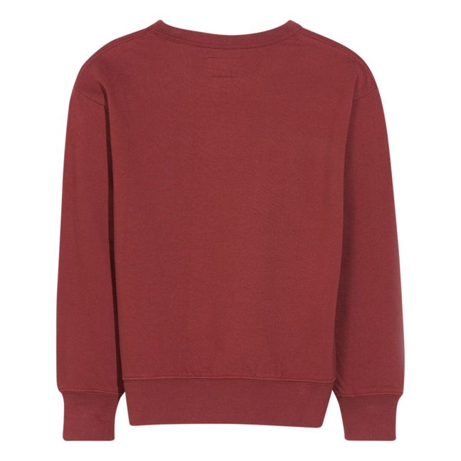 Binch Organic Cotton Sweatshirt | Burgunderrot