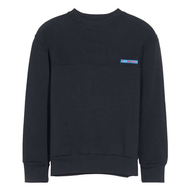 Famod Organic Cotton Sweatshirt | Blu marino