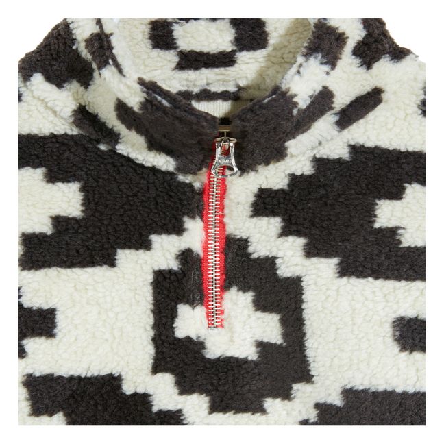 Ajax Polar Fleece Sweatshirt | Ecru