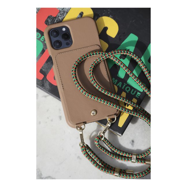 Tessa Phone Strap | Verde militare