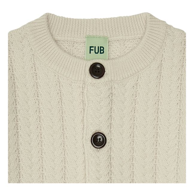 Merino Wool Cable Knit Cardigan | Seidenfarben