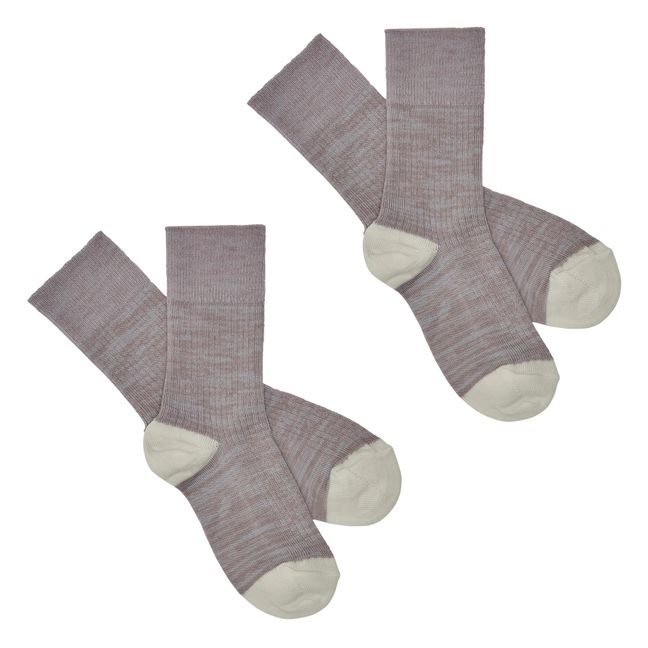 Socks - Set of 2 Lavender