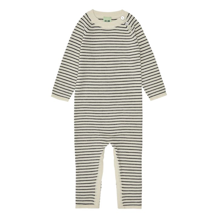 Merino Wool Jumpsuit Ecru FUB Fashion Baby