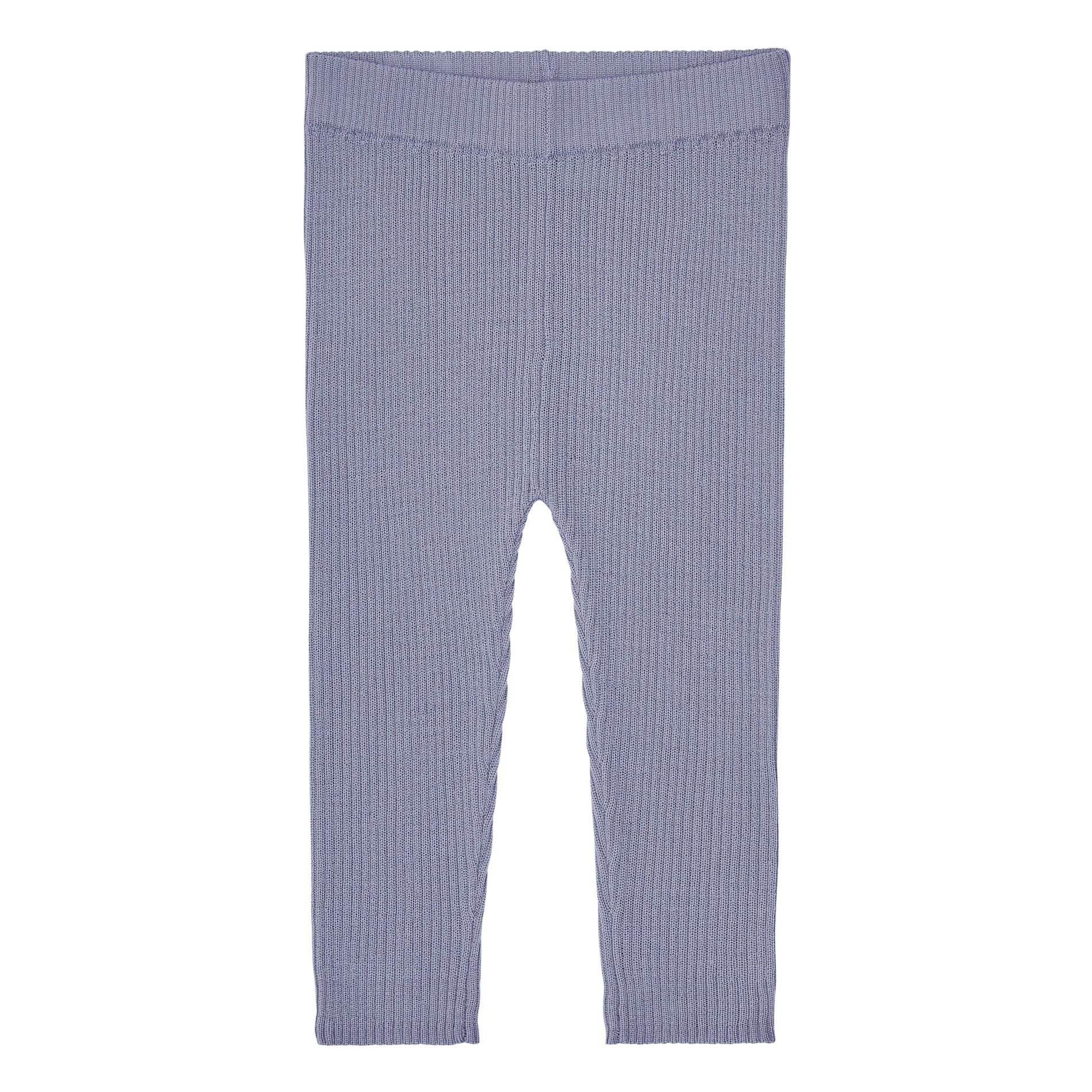 Extra Fine Merino Wool Leggings Lavender FUB Fashion Baby