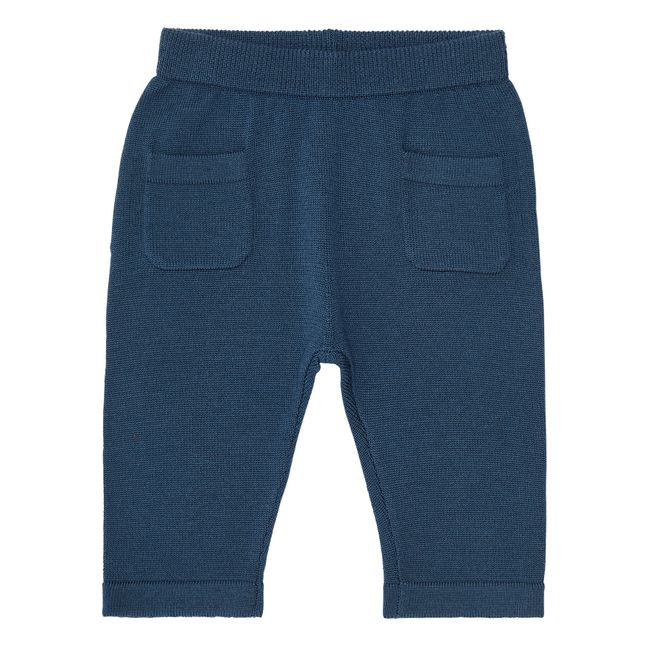 Merino Wool Trousers | Azul