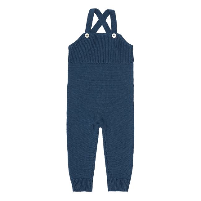 Merino Wool Overalls | Azul