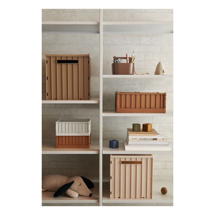 Weston Collapsible Crates - Set of 2 | Nude- Produktbild Nr. 1