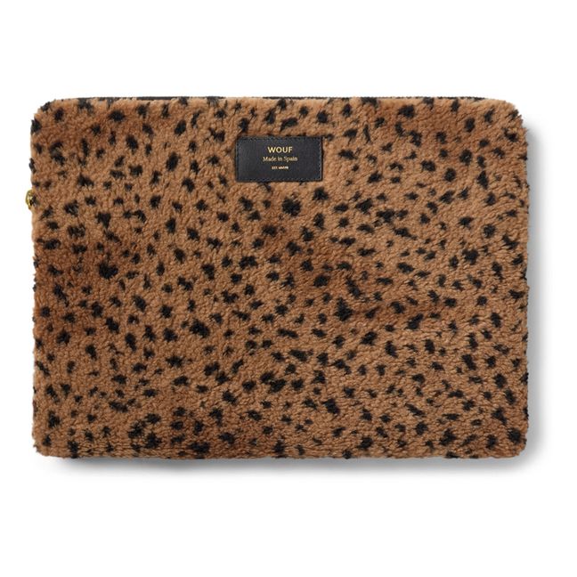 13” Laptop Sleeve  - Teddy Edition Leopardo