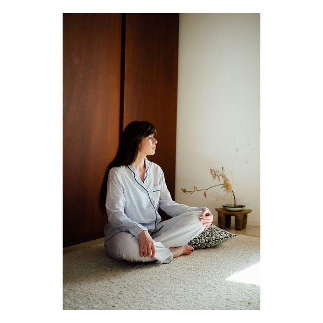 Paul Checked Pyjamas | Blue