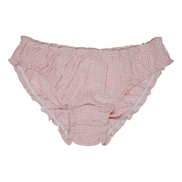 Culotte Grace Carreaux | Rouge- Image produit n°0