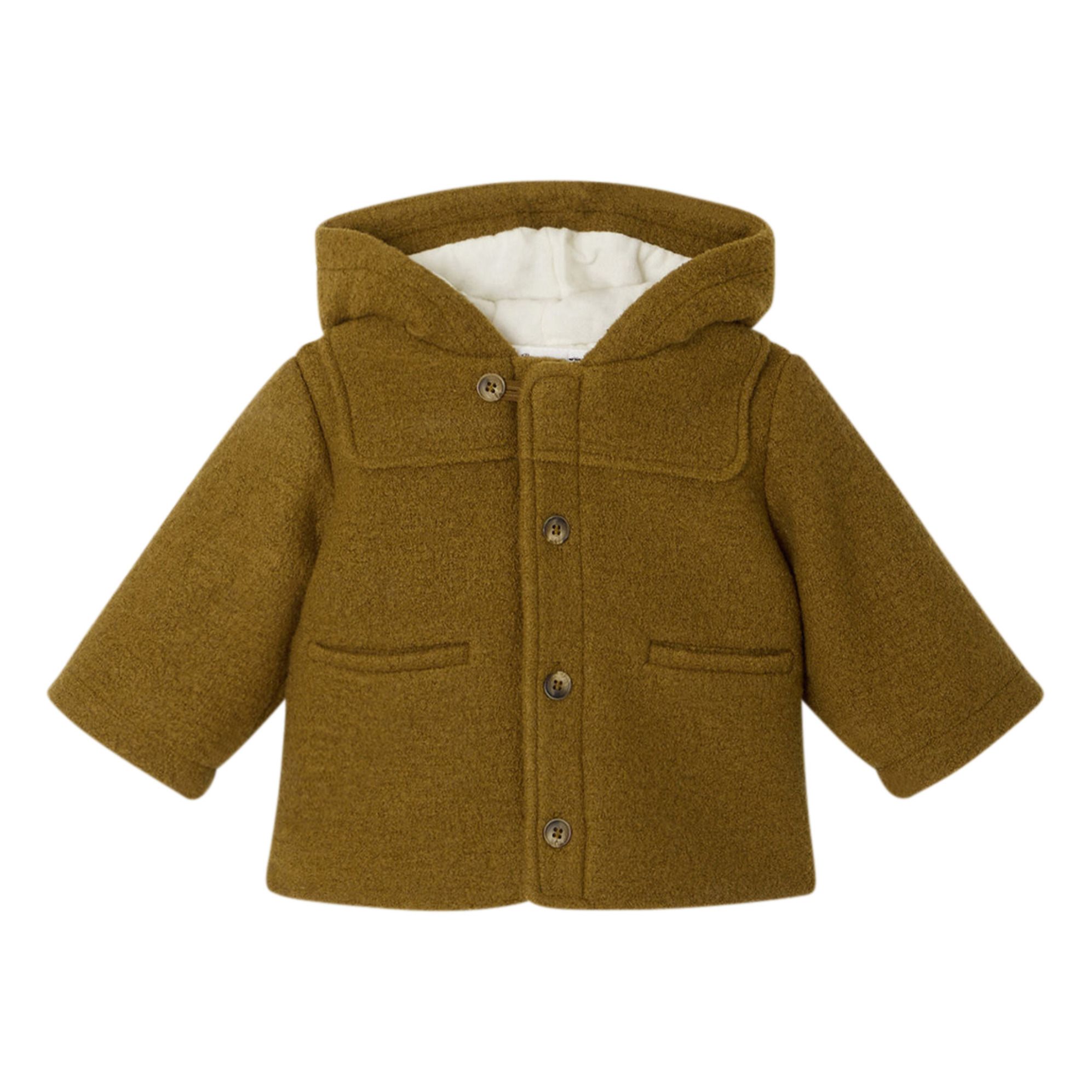 Timo Boiled Wool Coat Camel- Imagen del producto n°0