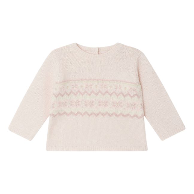 Thiane Jacquard Woollen Jumper | Mattrosa